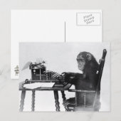 Tippenaffe Postkarte (Vorne/Hinten)