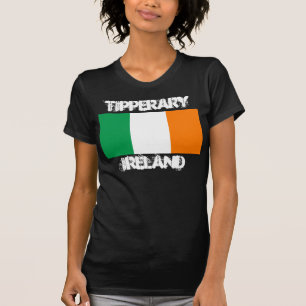 Tipperary, Irland mit irischer Flagge T-Shirt