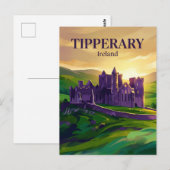 Tipperary Irland Postkarte (Vorne/Hinten)