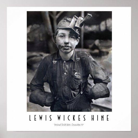 Tipple Boy in West Virginia Mine Poster (Vorne)