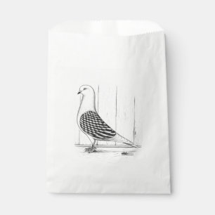 Tippler Schild Markierte Taube Geschenktütchen