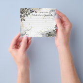 Tipps für die schwarzen Rose für die Brautparty-Ka Flyer (Gruppe)