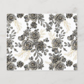 Tipps für die schwarzen Rose für die Brautparty-Ka Flyer (Hinten)