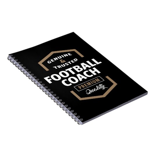 Tipps für Fußball-Coach-Logo Notizblock (Rechte Seite)