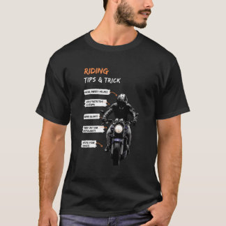 Tipps für Motorradfahrer T-Shirt