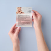 Tipps nach einer Gesichtsbehandlung 4,5"x5,6" Flyer (Gruppe)