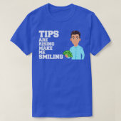 Tipps steigen lassen mich lächeln T-Shirt (Design vorne)