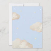 Tipps Teddy Bear Baby Shower Game Einladung (Rückseite)