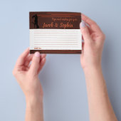 Tipps und Wünsche für Brautparty-Karten für Couple Flyer (Gruppe)