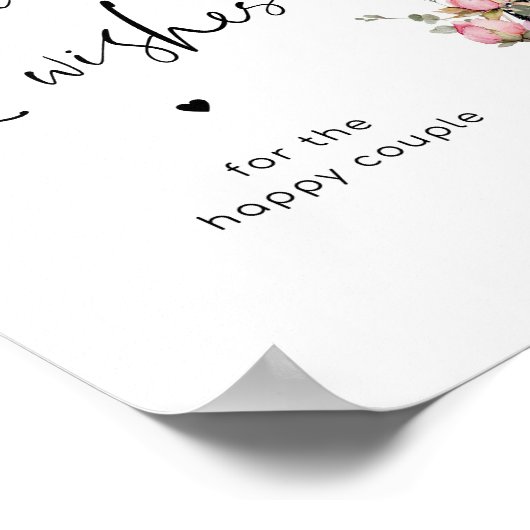 Tipps und Wünsche für Neueinsteiger im Eiffelturm Poster (Ecke)