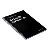 Tipps zum Überleben der Steuersaison - CPA Notizblock (Rechte Seite)