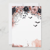 Tipps zur Einladung im Halloween-Party (Rückseite)