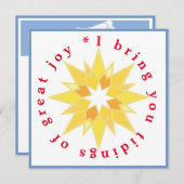 Tipps zur Freudenkarte Feiertagskarte (Vorne/Hinten)