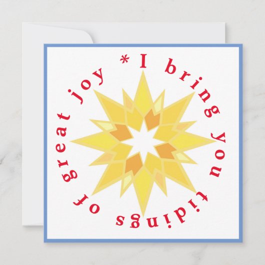 Tipps zur Freudenkarte Feiertagskarte (Vorderseite)