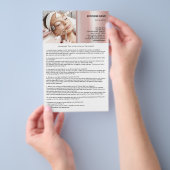 Tipps zur Nachsorge nach einem Flyer zur Gesichtsh (Handgriff)