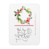 Tipps zur Weihnachtsfeier Gruß Postkarte Magnet (Vertikal)