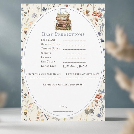 Tipps zur Wildblume von Babydusche Einladung