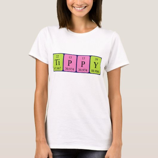 Tippy Periody-Shirt T-Shirt (Vorderseite)