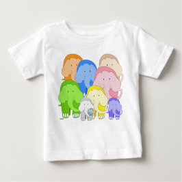 Tippy Toes Elephant Herd T - Shirt