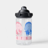 Tippy Toes Water Bottle Trinkflasche (Rückseite)