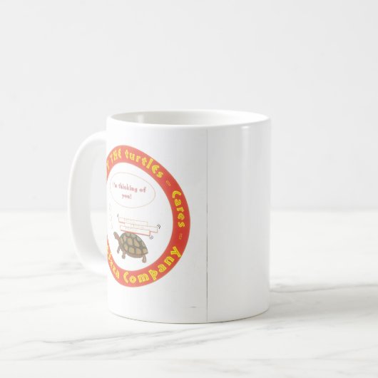 tippys Gehensaft Kaffeetasse (Vorderseite Links)