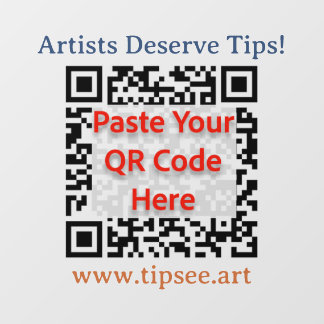 TipSee Member Window Cling Decal (transparent) Fensteraufkleber