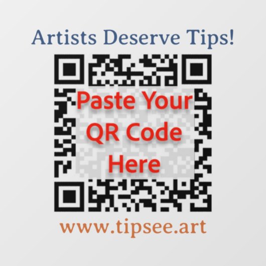 TipSee Member Window Cling Decal (transparent) Fensteraufkleber (Blatt)