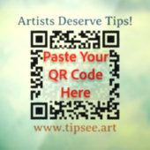 TipSee Member Window Cling Decal (transparent) Fensteraufkleber (Blatt 3)