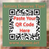 TipSee-Mitglieds-Fensteraufkleber (grün) Fensteraufkleber (Blatt 2)