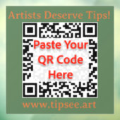 TipSee-Mitglieds-Fensteraufkleber (grün) Fensteraufkleber (Blatt 3)