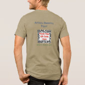 TipSee T-Shirt Tri-Blend Shirt (Rückseite)