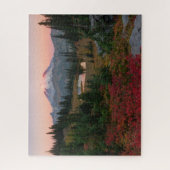 Tipsoo See und Berg Rainier Herbst Sonnenaufgang Puzzle (Vertikal)