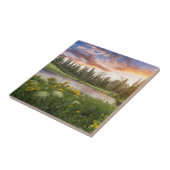 Tipsoo See vom Mount Rainier Fliese (Seite)