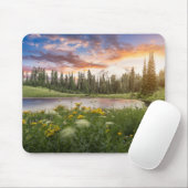 Tipsoo See vom Mount Rainier Mousepad (Mit Mouse)