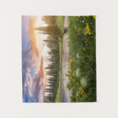 Tipsoo See vom Mount Rainier Wandteppich (Vorderseite)