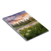 Tipsoo See von Mt.Rainier Notizblock (Rechte Seite)