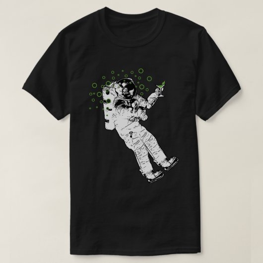 Tipsy Astronaut T-Shirt (Design vorne)