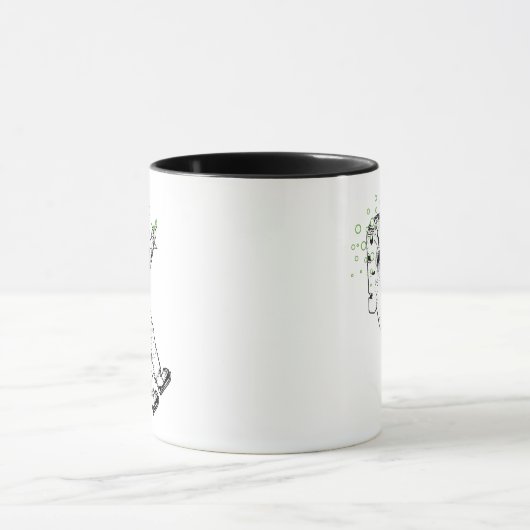 Tipsy Astronaut Tasse (Zentrum)