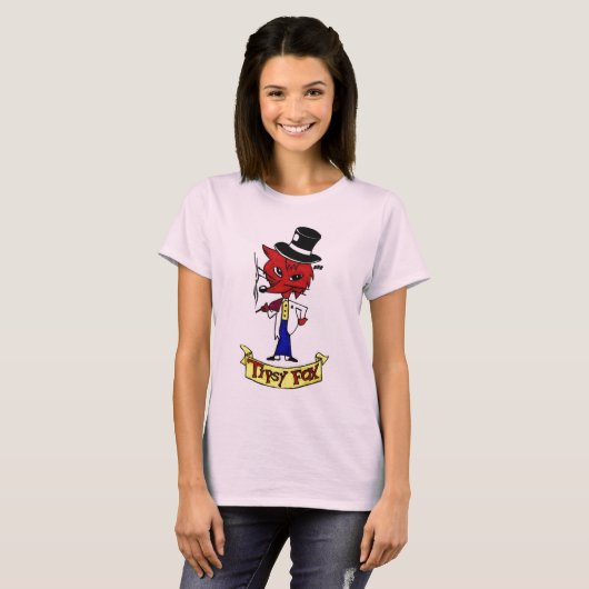 Tipsy Bügel Fox III Spagetti T-Shirt (Vorne ganz)