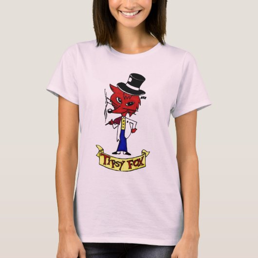 Tipsy Bügel Fox III Spagetti T-Shirt (Vorderseite)