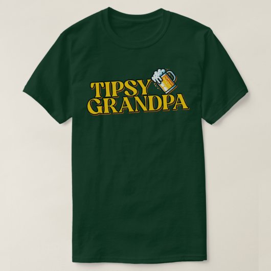Tipsy Grandpa T-Shirt (Design vorne)