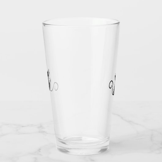 Tipsy Kitty Glas (Rechts)