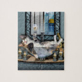 Tipsy Miezekatzepuzzlespiel Puzzle (Vertikal)