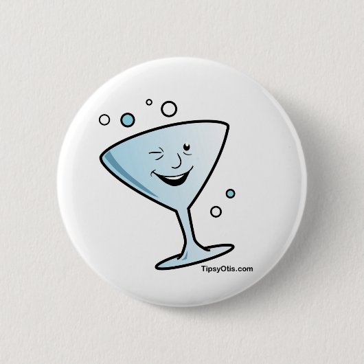 Tipsy Otis-Knopf!! Button (Vorderseite)