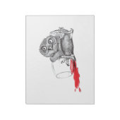 Tipsy Owl Notizblock (Rotiert)