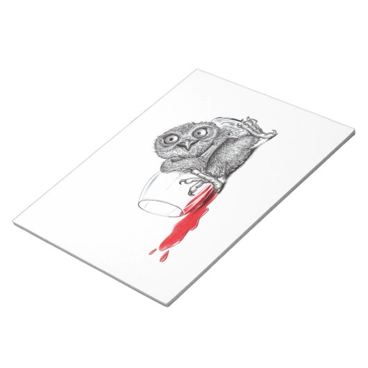 Tipsy Owl Notizblock (angewinkelt)