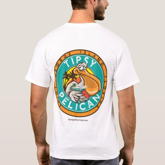 Tipsy-Pelican-T - Shirt (Rückseite)