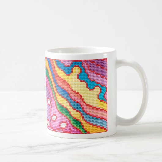 Tipsy Regenbogen-Tasse Kaffeetasse (Rechts)