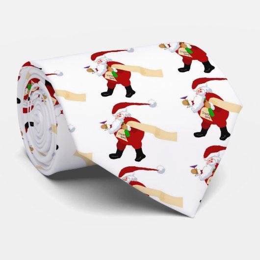 Tipsy Sankt-Krawatte Krawatte (Gerollt)