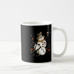 Tipsy Snowman Holiday Season Drink Weinschneemänne Kaffeetasse